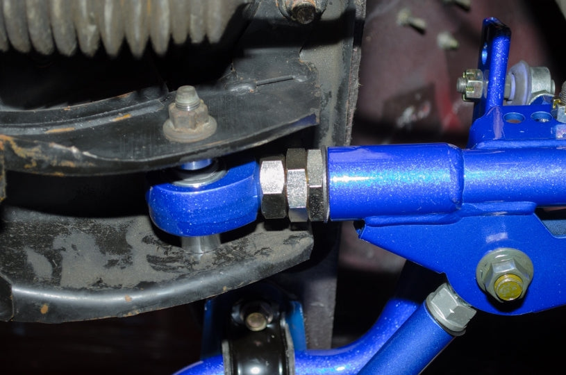 Hardrace Pillow Ball Front Adjustable Lower Control Arm+stab. Link Nissan 240SX/Silvia 5th S13