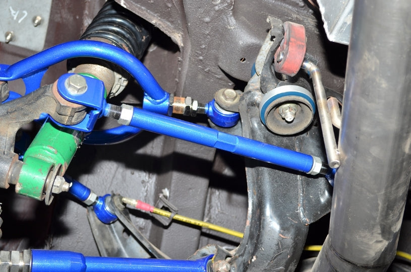 Hardrace Hardened Rubber Rear Toe Control Arm Nissan 240SX S13/Z32/R32 1989-1994