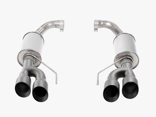 Roush 18-25 Mustang GT Black Tip Axle Back Exhaust