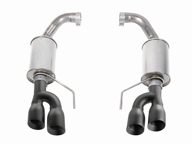 Roush 18-25 Mustang GT Black Tip Axle Back Exhaust