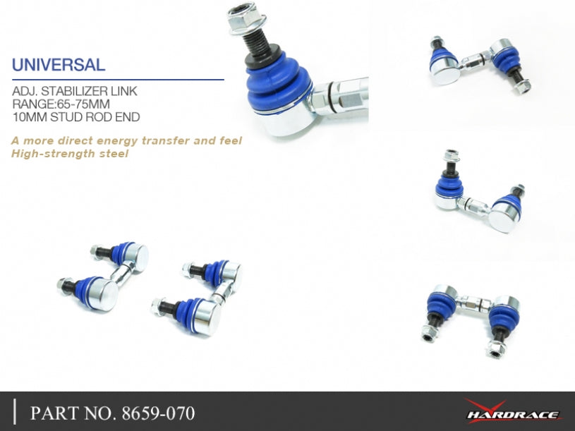 Hardrace Adjustable Stabilizer Link Universal 8659-070