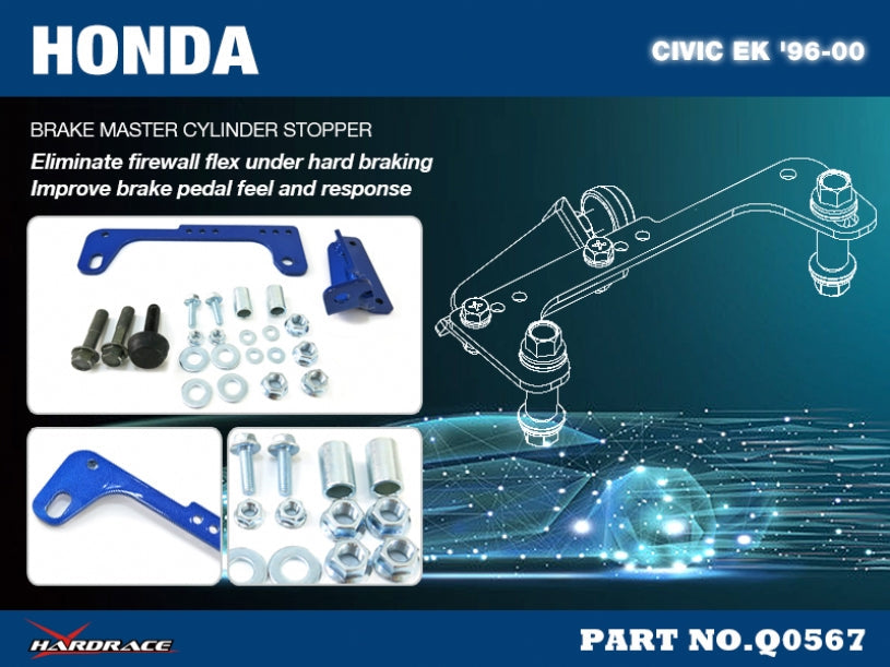 Hardrace Brake Master Cylinder Stopper LHD Honda Civic 96-00