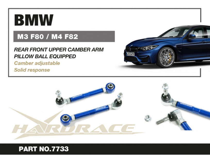 Hardrace Pillow Ball Rear Camber Kit BMW M3 F80 M4 F82 2014+