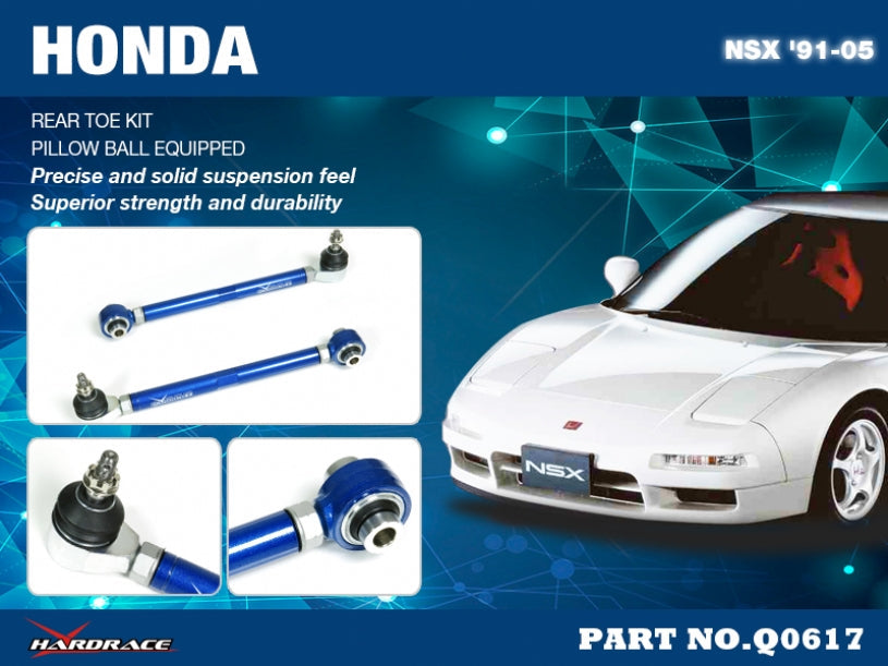 Hardrace Pillow Ball Rear Toe Kit Honda Nsx NA1/NA2 1991-2005/Acura Nsx NA1/NA2 1991-2005