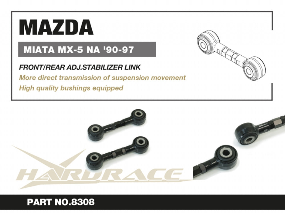 Hardrace Hardened Rubber Front Mazda Miata / MX5 NA 90-97