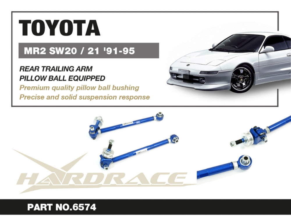 Hardrace Pillow Ball Rear Trailing Arm Toyota MR2 / SW20