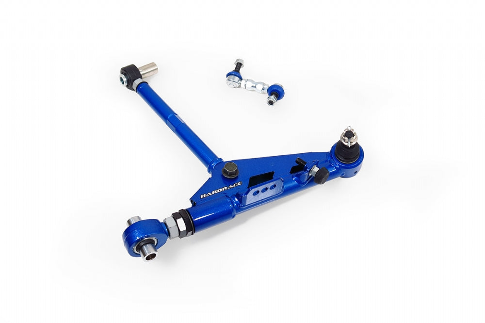 Hardrace Pillow Ball Front Adjustable Lower Control Arm+stab. Link V2 Nissan 240SX S14 / S15 95-02