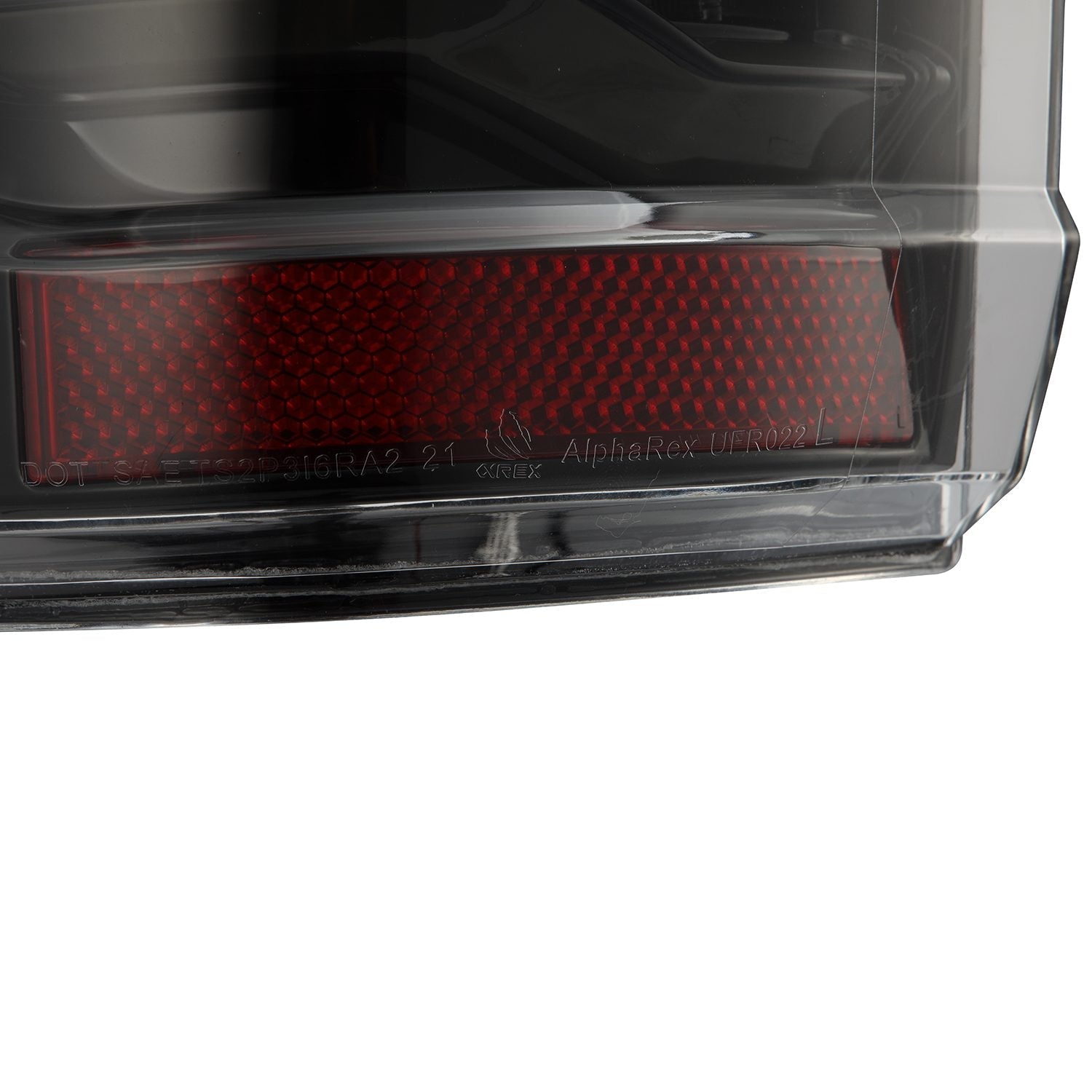 AlphaRex 21-22 Ford F150 LUXX LED Projector Tail Lights - Alpha-Black