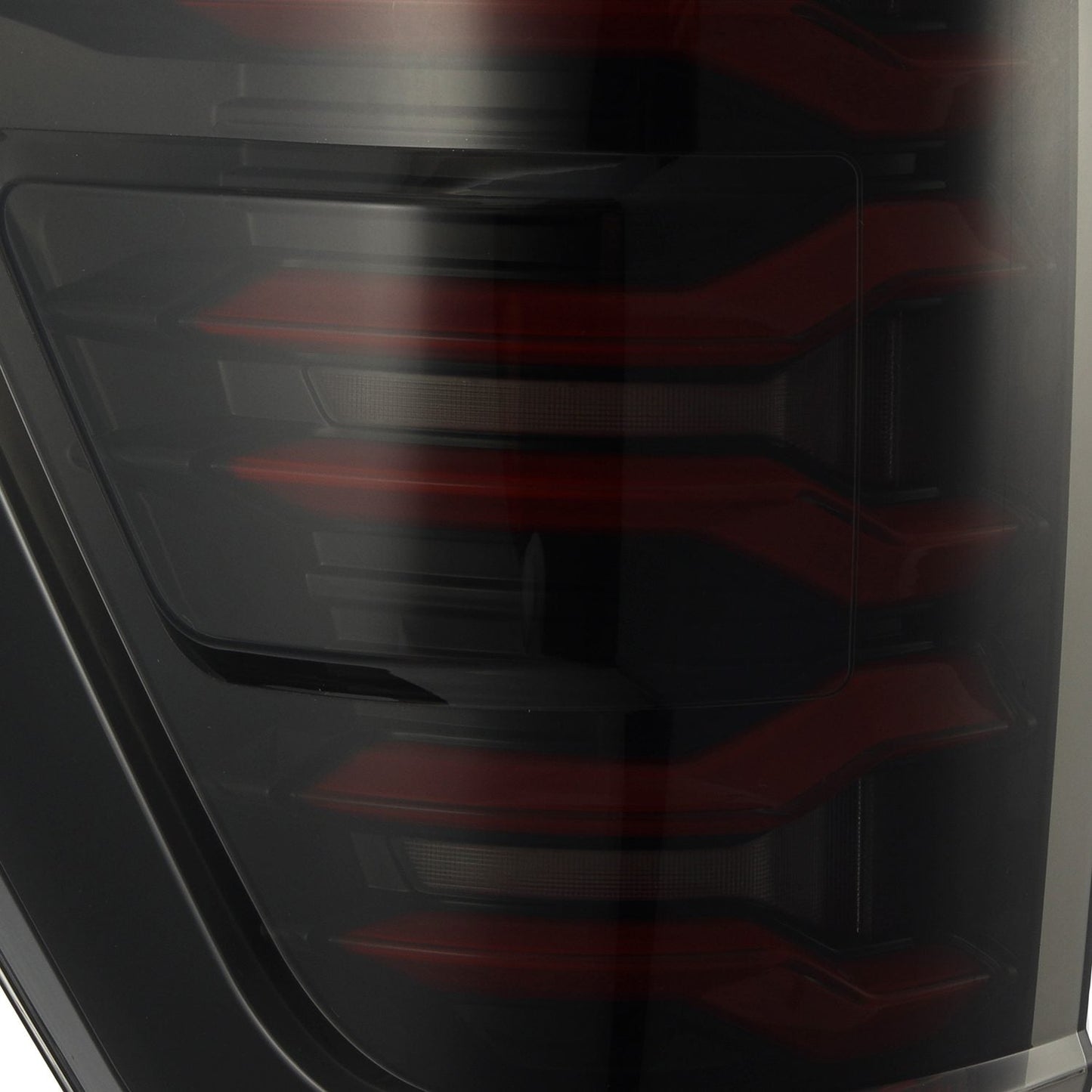 AlphaRex 21-22 Ford F-150 LUXX LED Taillights Black/Red