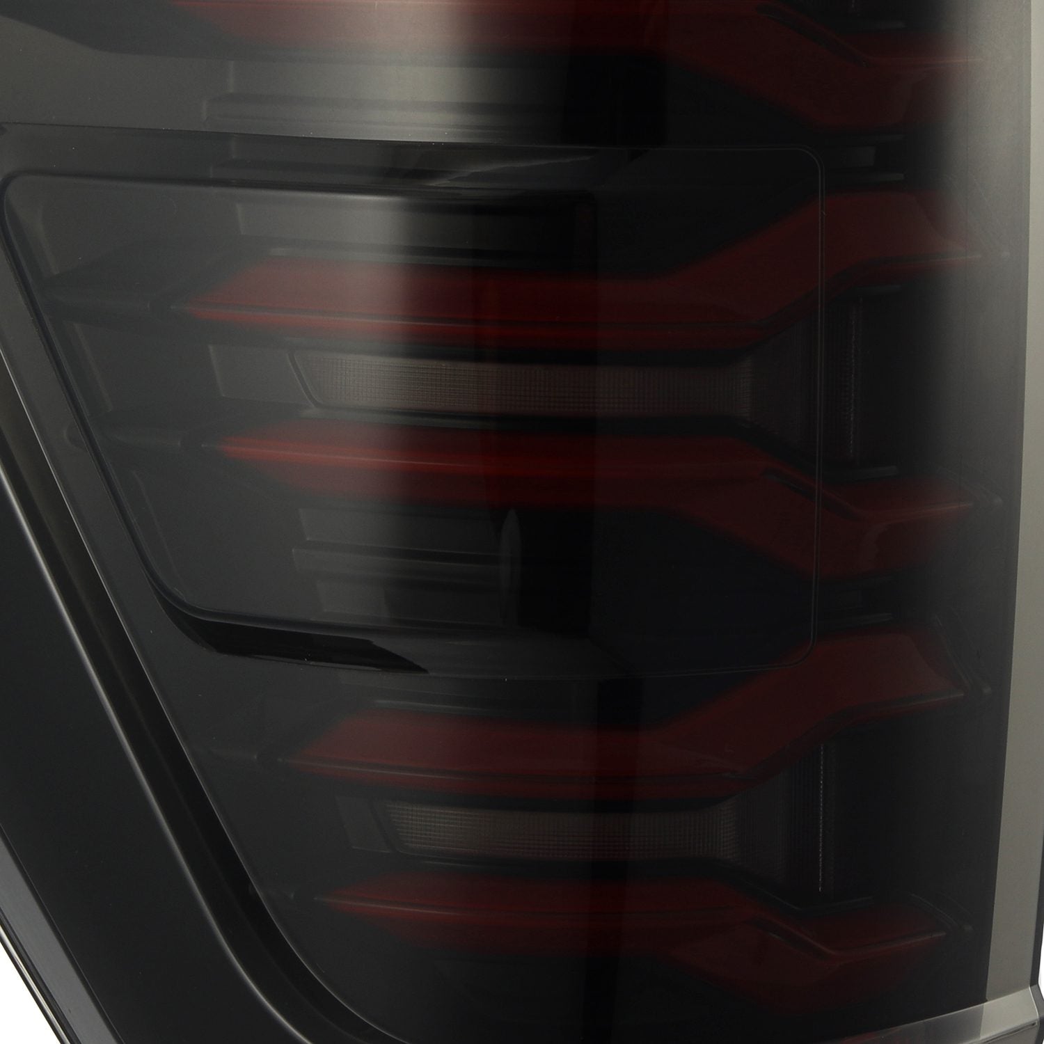 AlphaRex 21-22 Ford F-150 LUXX LED Taillights Black/Red