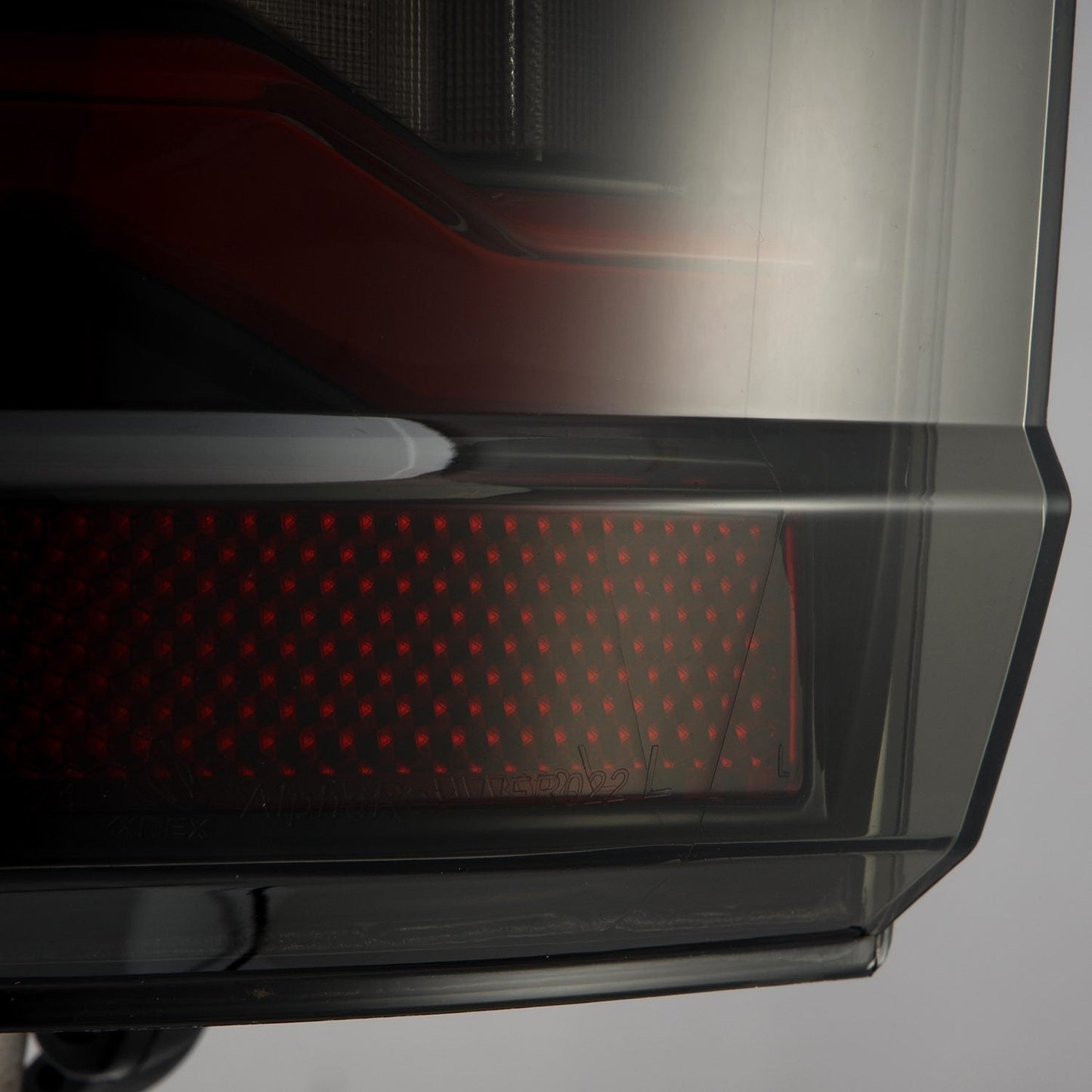 AlphaRex 21-22 Ford F-150 LUXX LED Taillights Black/Red