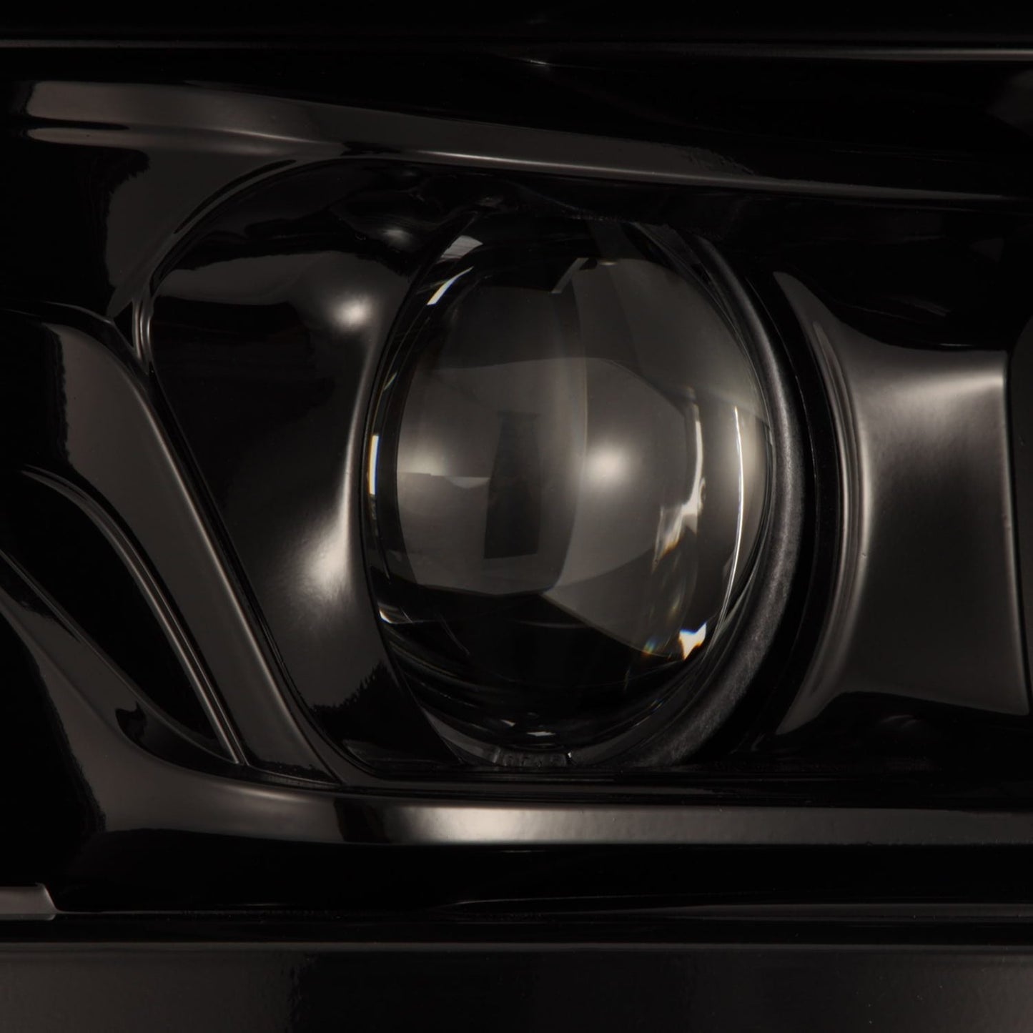 AlphaRex 21-22 Ford F150 PRO-Series Projector headlights Alpha-Black w/Activ Light/Seq Signal