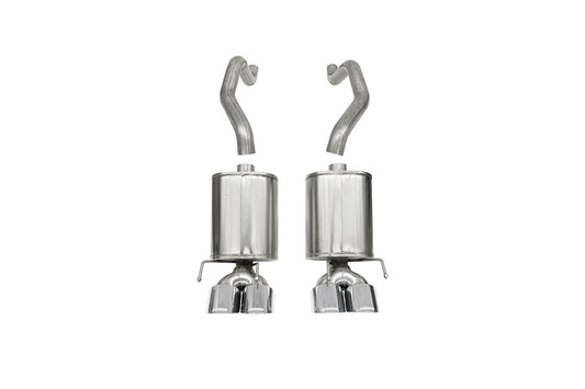 Corsa 2009-2013 Chevrolet Corvette (C6) 6.2L Polished Xtreme Axle-Back Exhaust w/4.5in Tips