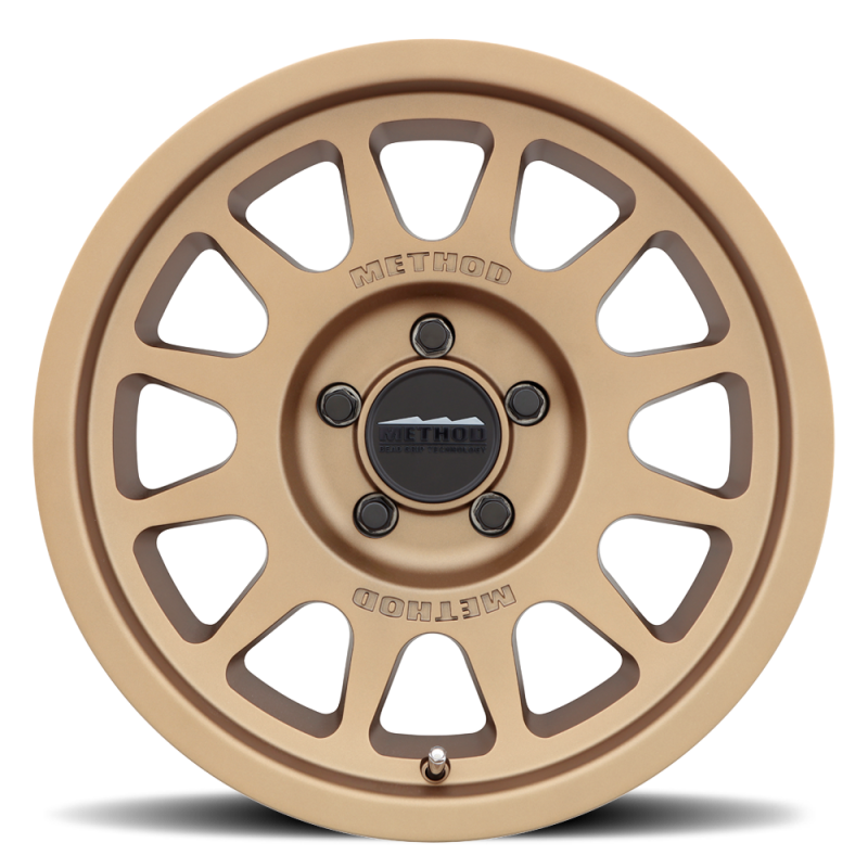 (set of 4) Method Wheels MR703 Bronze | 17x8.5" +0mm | 5x5mm Wheel