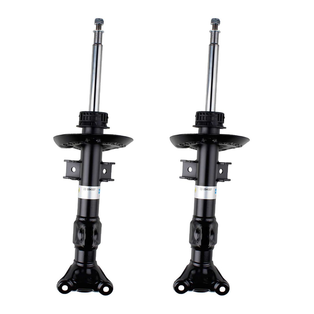 Bilstein B4 OE Replacement DampMatic Shocks Front Pair - 2010-2015 Mercedes-Benz E63 AMG