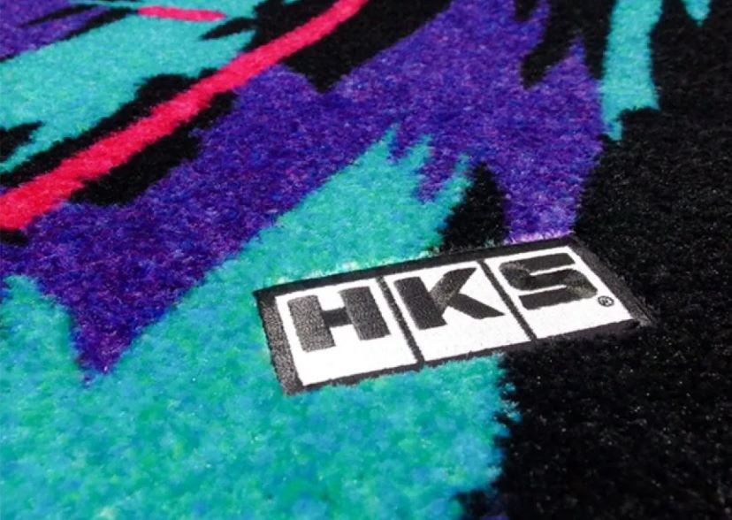 HKS Mitsubishi Evolution CT9A Non-MR 50th Anniversary Floor Mat Oil Color - Luggage Mat