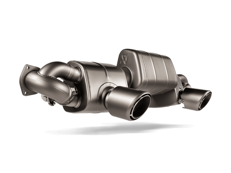Akrapovic 2022+ Porsche 718 Cayman GT4 RS Slip-On Race Line (Titanium)