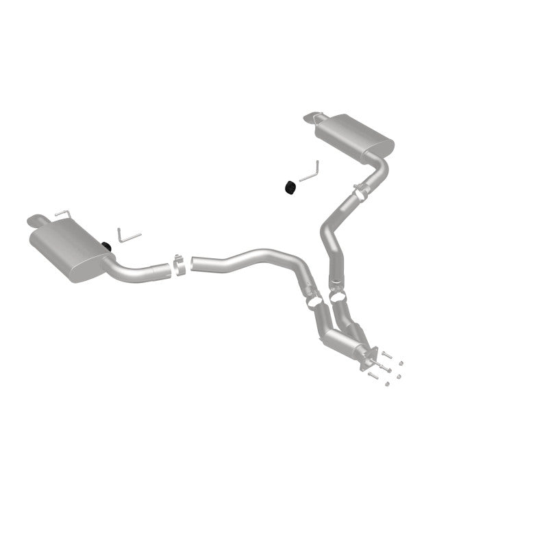 MagnaFlow 16710 Cat-Back Dual Split For 75-79 Corvette 5.7L