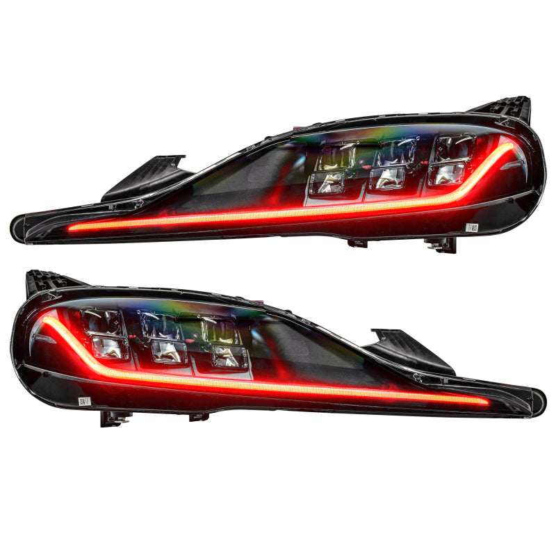 Oracle 20-21 Toyota Supra GR RGB+A Headlight DRL Kit - ColorSHIFT w/ Simple Controller