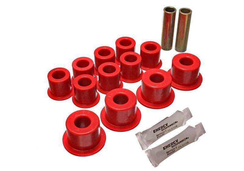Energy Suspension Rear Leaf Spring Bushings - Black