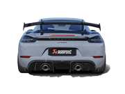 Akrapovic 2022+ Porsche 718 Cayman GT4 RS Slip-On Race Line (Titanium)