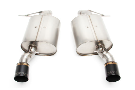 Dinan 3.5'' Black Axleback Exhaust System | BMW 335i (07-11) (D660-0012-BLK)