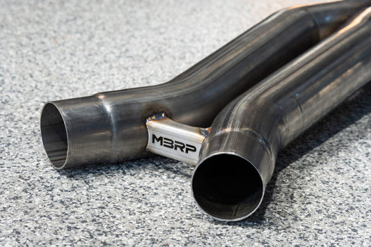 MBRP 3" Stainless Steel Resonator Bypass (X-Pipe) - BMW / G80 / G82 / M3 / M4