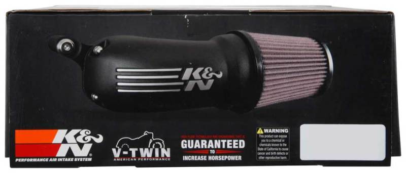 K&N 08-17 Harley-Davidson Touring Models Performance Air Intake System