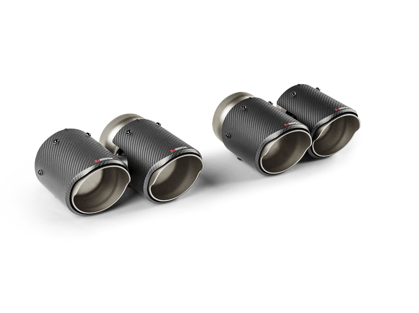 Akrapovic 2024+ BMW M5 (G90,G99) Hexagonal Carbon Fiber Tail Pipe Set