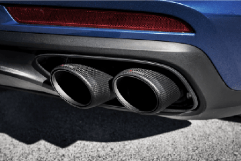 Akrapovic Porsche Panamera Turbo (971) Evolution Line Cat Back (Titanium) w/Carbon Tail Pipe Set