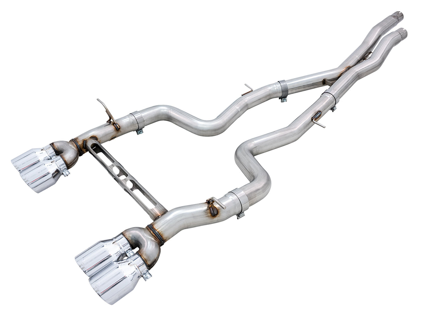 AWE Tuning AWE SwitchPath Catback Exhaust for BMW F8X M3/M4 - Chrome Silver - 3025-42070