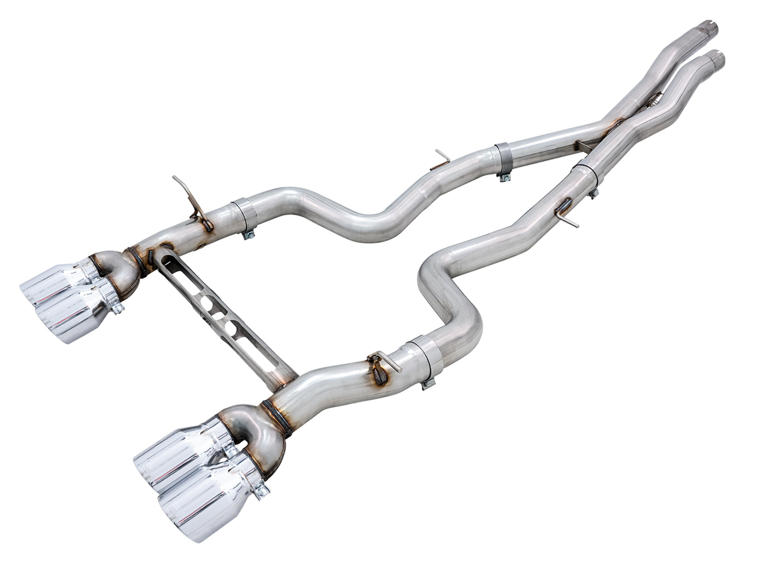 AWE Tuning AWE SwitchPath Catback Exhaust for BMW F8X M3/M4 - Chrome Silver - 3025-42070