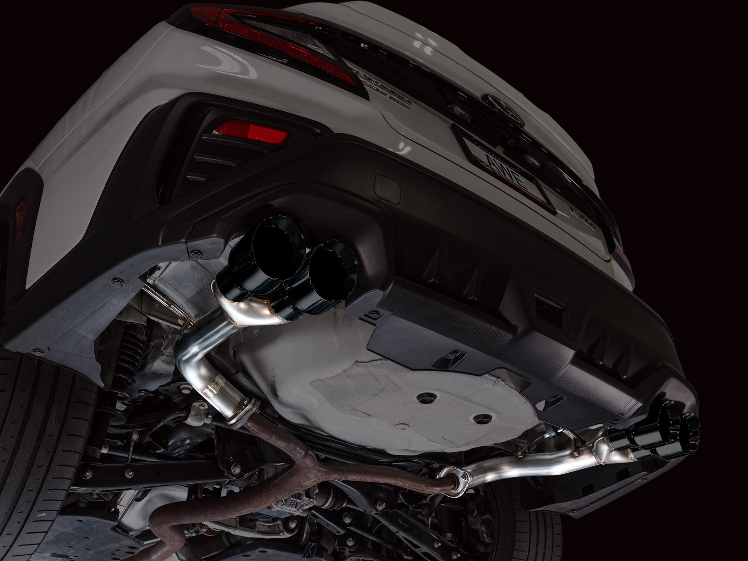 AWE Tuning 22-25 Subaru VB WRX Track Edition Axleback Exhaust - Diamond Black Tips