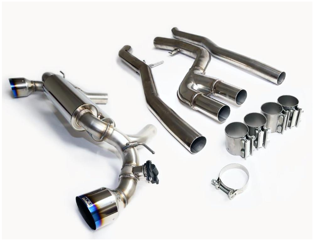 HKS 2019+ Toyota GR Supra w/o OPF Dual Hi-Power Titanium Tip Catback Exhaust