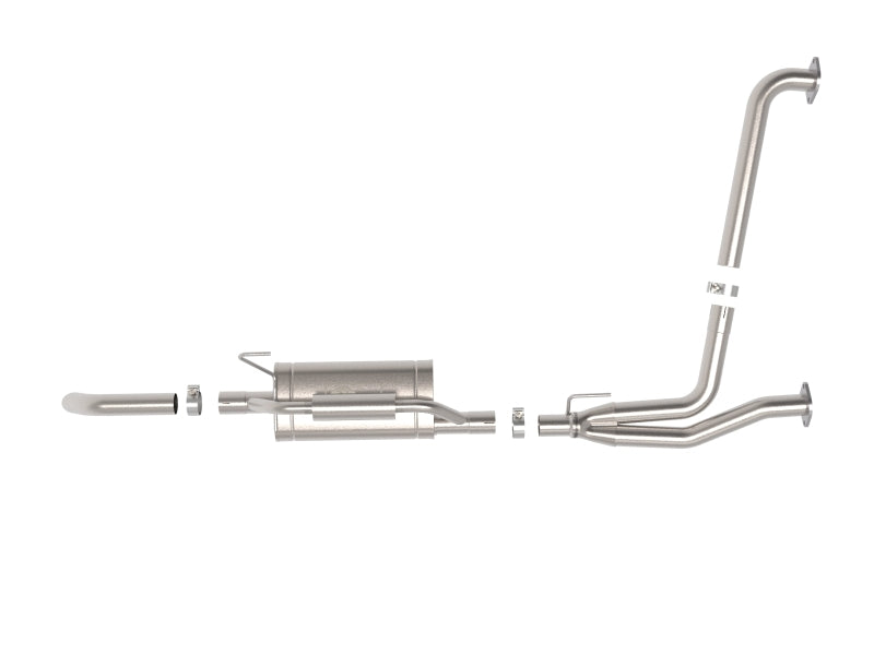aFe 2022+ Nissan Frontier V6 ROCK BASHER SS Cat-Back Exhaust System