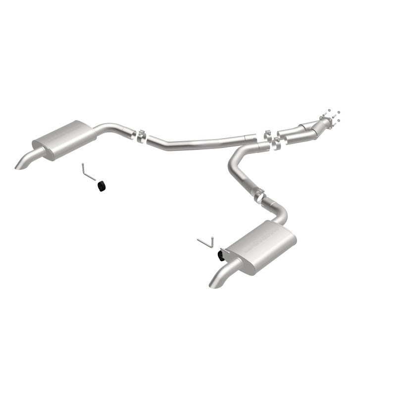 MagnaFlow 16710 Cat-Back Dual Split For 75-79 Corvette 5.7L