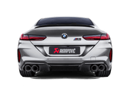 Akrapovic Evolution Line Cat Back (Titanium) w/Carbon Tips - BMW / F93 / M8 / M8 Competition