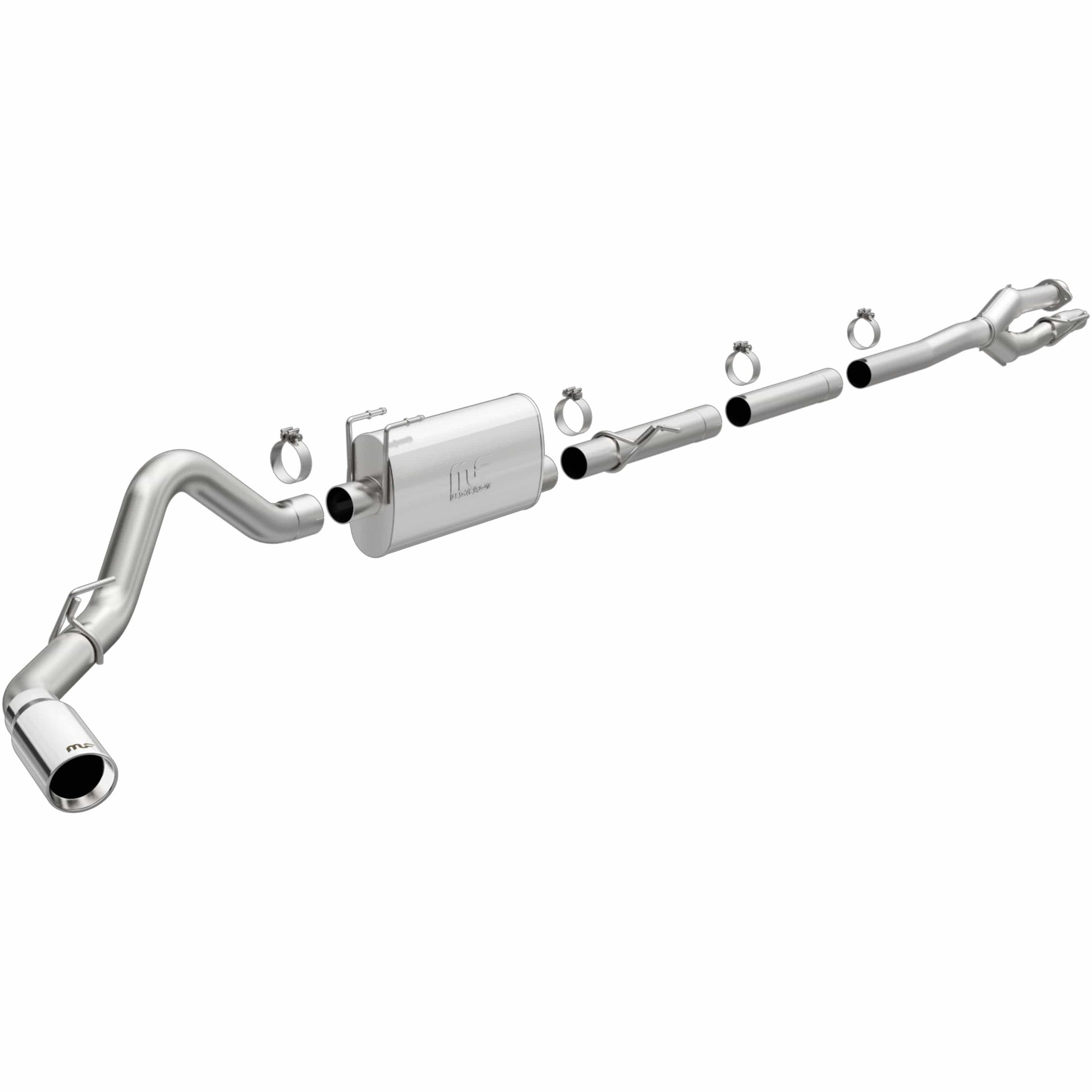 MagnaFlow CatBack 17-18 Ford F-250/F-350 6.2L Stainless Steel Exhaust w/ Single Side Exit