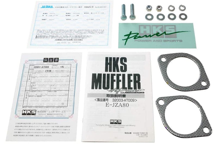 HKS Hi-Power 409 Exhaust - Toyota Supra 2JZ-GE 3.0 Non-Turbo 93-99