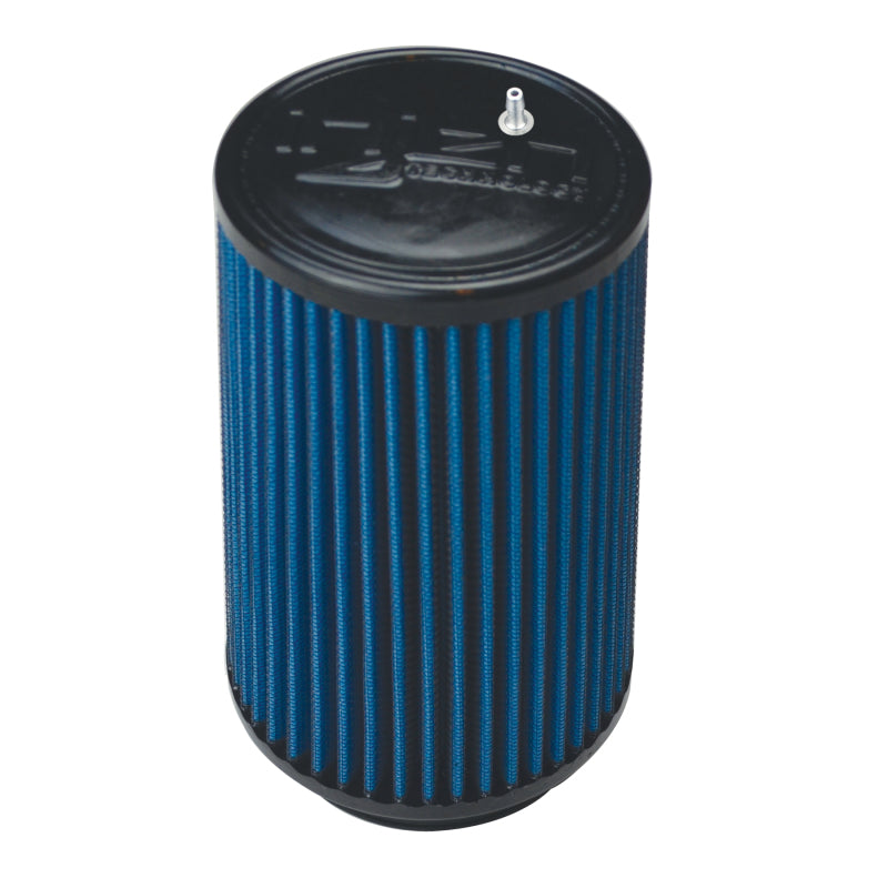 Injen SuperNano-Web Dry Air Filter 3.00in ID x 4.70in Base x 6.90in Height | (X-1098-BB)