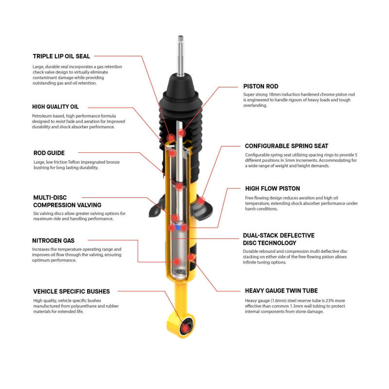 ARB / OME Nitrocharger Plus Strut Toyota 4Runner - Front