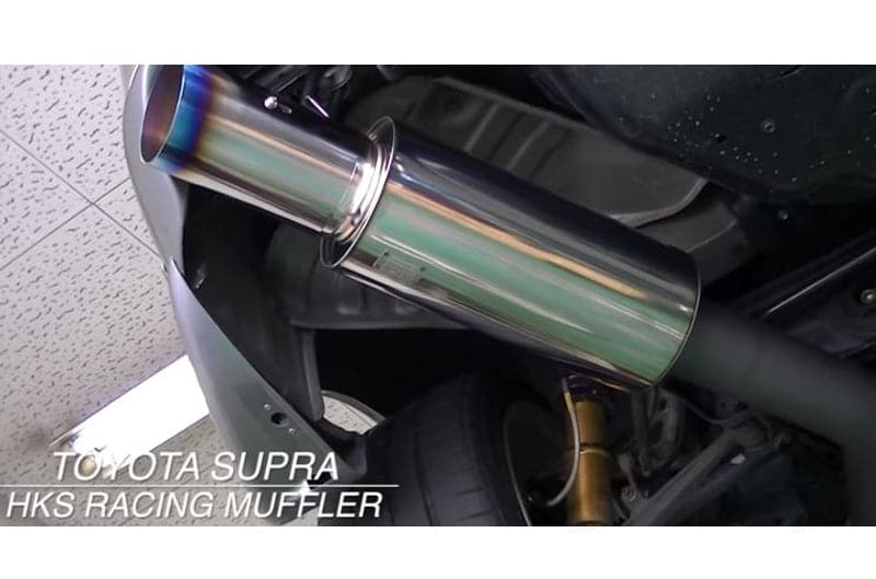 HKS RACING MUFFLER TOYOTA JZA80 USA