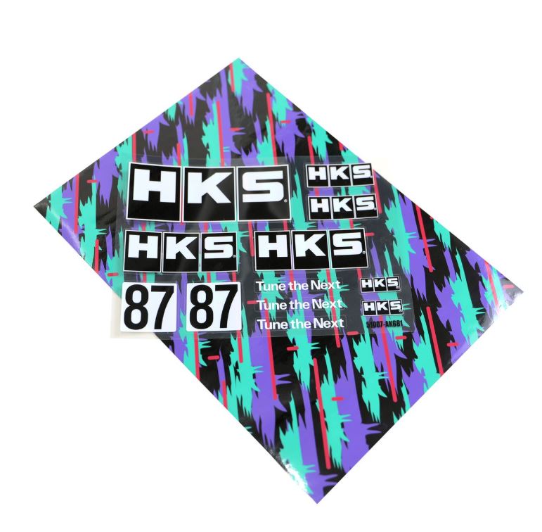 HKS Multi Sticker Sheet Oil Color - Size A4
