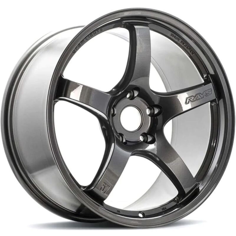 Gram Lights 57CR HS Gunmetallic | 18x9.5" +38mm | 5x114.3mm Wheel