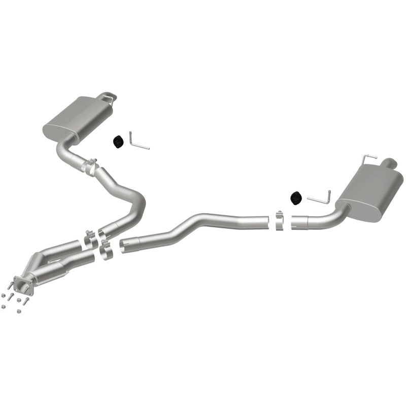 MagnaFlow 16710 Cat-Back Dual Split For 75-79 Corvette 5.7L