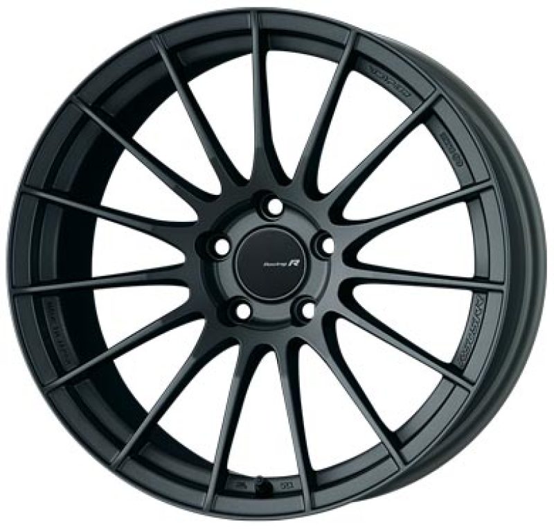 (set of 4) Enkei RS05-RR Matte Gunmetal | 18x10.5" +15mm | 5x114.3mm Wheel