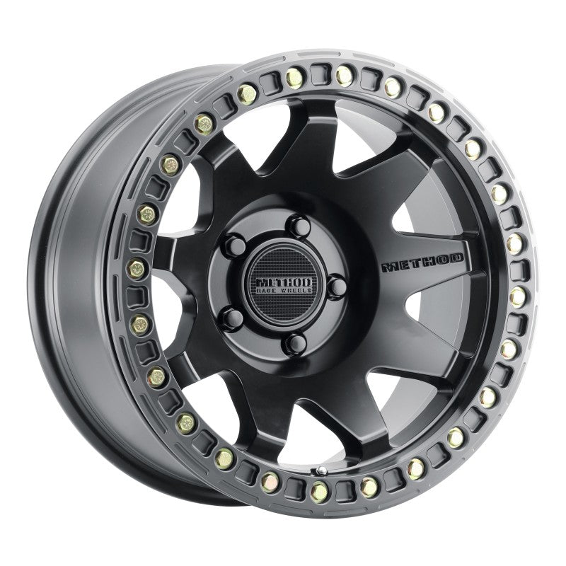 (set of 4) Method Wheels MR108 Matte Black | 17x9" -44mm | 5x5mm Wheel