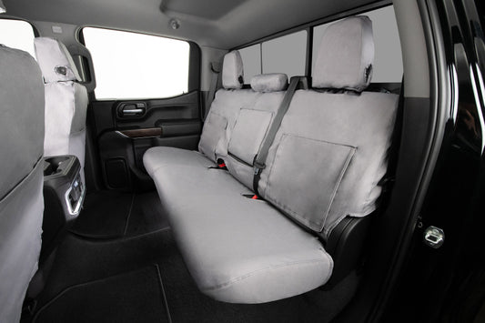 Covercraft 17-23 Dodge Ram 1500 Polycotton SeatSaver Custom Front Row Seat Covers - Grey