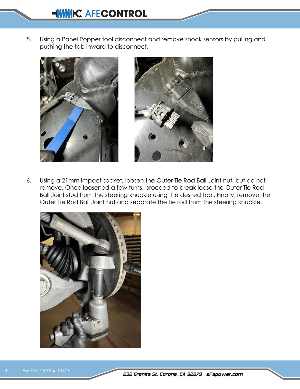 aFe CONTROL 3.0 IN Leveling Kit 2021 RAM 1500 TRX