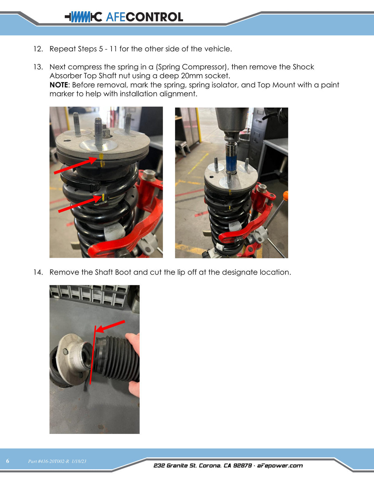 aFe CONTROL 3.0 IN Leveling Kit 2021 RAM 1500 TRX